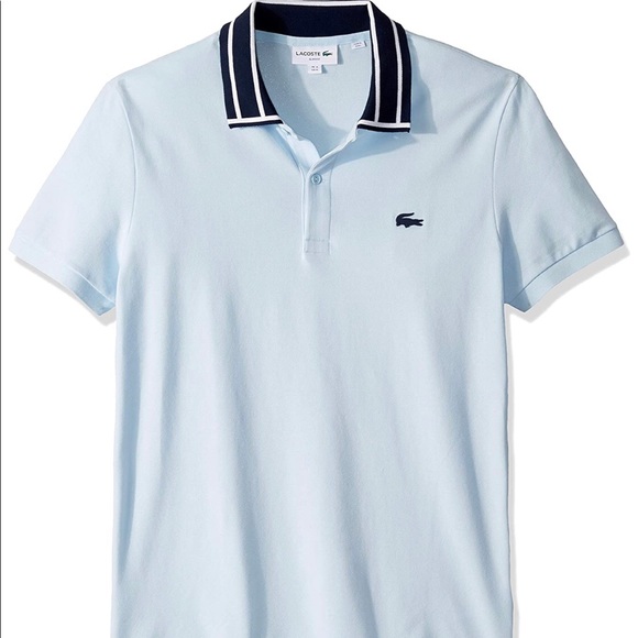 lacoste men's polo slim fit